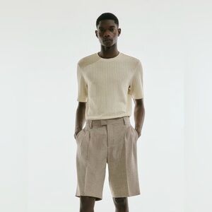 H&M ribbed shirt regular fit - size M